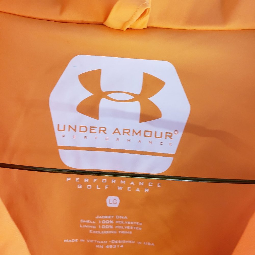 Under Armour half sleeve golf jacket. Large - Picture 5 of 5